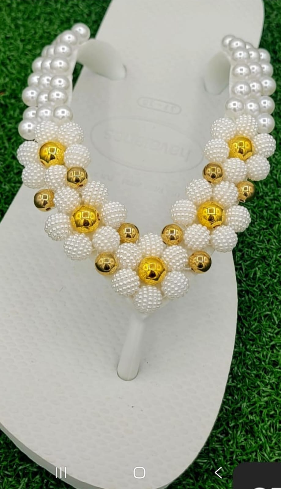 CHINELO BORDADO BRANCO